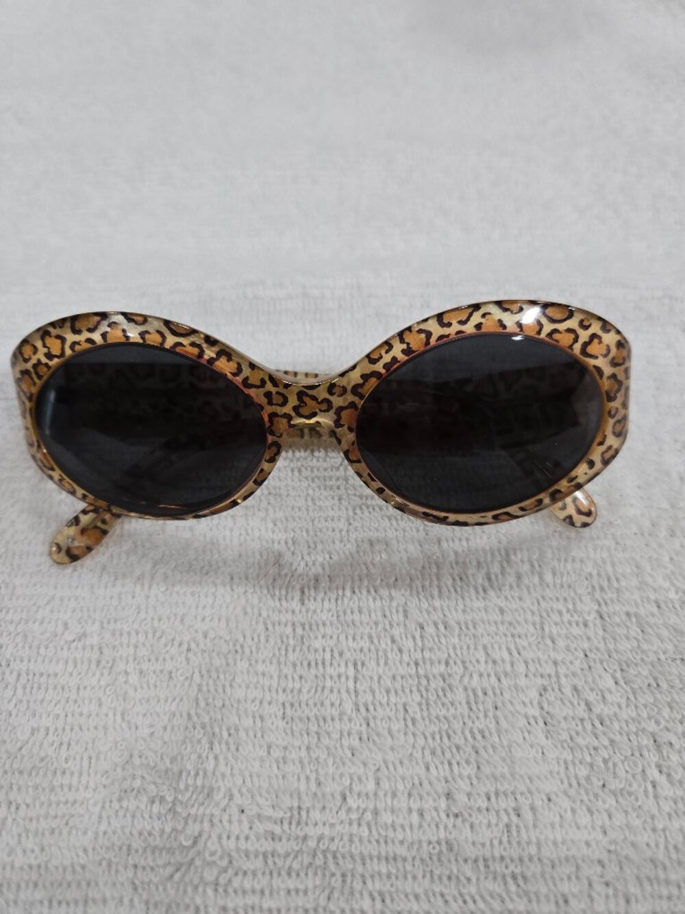 Vintage Jean Lafont Patio 380 Leopard Sunglasses